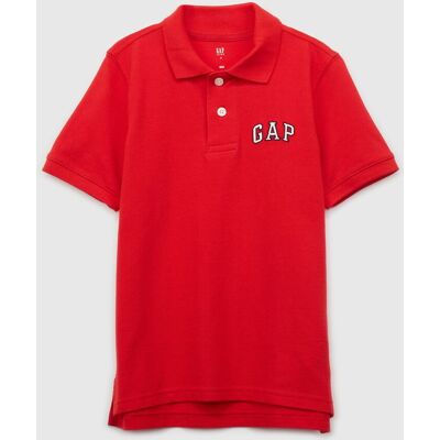 Červené Chlapčenské Polo Tričko Gap Červená S Červené Chlapčenské Polo Tričko Gap Červená S