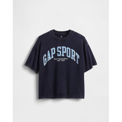Gap Sport Children'S Oversize T-Shirt - Boys Čierna M Gap Sport Children'S Oversize T-Shirt - Boys Čierna M