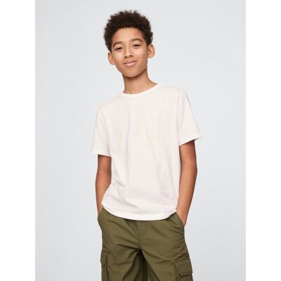 Gap Children'S T-Shirt With Logo - Boys Biela Xl Gap Children'S T-Shirt With Logo - Boys Biela Xl
