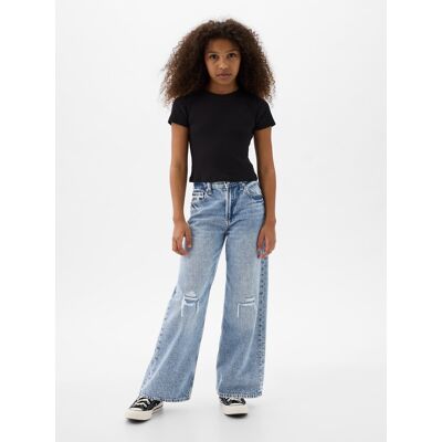 Gap Children'S Jeans Stride Wide - Girls Xs Gap Children'S Jeans Stride Wide - Girls Xs
