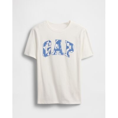 Gap Children'S T-Shirt With Logo - Boys Šedá Xs Gap Children'S T-Shirt With Logo - Boys Šedá Xs