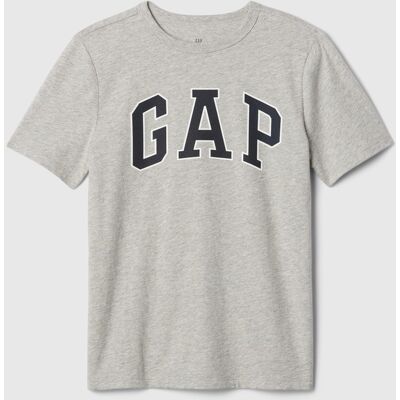 Gap Children'S T-Shirt With Logo - Boys Šedá M Gap Children'S T-Shirt With Logo - Boys Šedá M