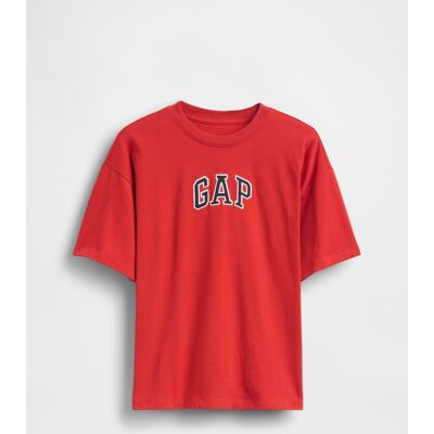 Gap Children'S T-Shirt With Americana Logo - Boys Červená Xs Gap Children'S T-Shirt With Americana Logo - Boys Červená Xs
