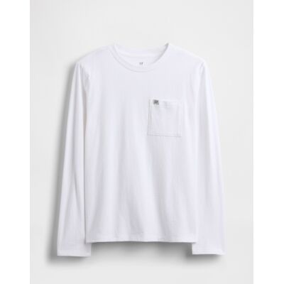 Gap Children'S T-Shirt With Pocket - Boys Biela Xl Gap Children'S T-Shirt With Pocket - Boys Biela Xl