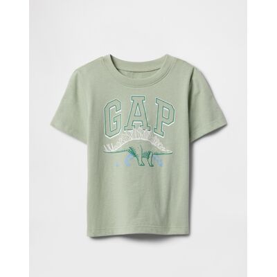 Gap Baby T-Shirt With Logo - Boys Krémová 4yrs Gap Baby T-Shirt With Logo - Boys Krémová 4yrs