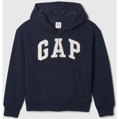 Gap Children'S Sweatshirt With Logo - Boys Čierna L Gap Children'S Sweatshirt With Logo - Boys Čierna L