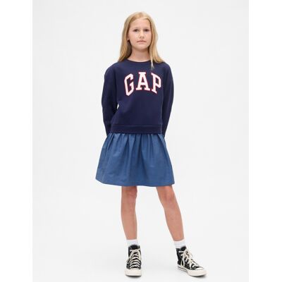 Gap Children'S Oversize Dress - Girls Čierna S Gap Children'S Oversize Dress - Girls Čierna S