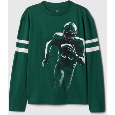 Gap Kids Cotton T-Shirt - Boys Zelená L Gap Kids Cotton T-Shirt - Boys Zelená L
