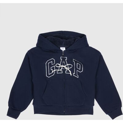 Gap Kids Insulated Sherpa Sweatshirt - Girls Modrá M Gap Kids Insulated Sherpa Sweatshirt - Girls Modrá M