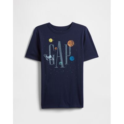 Gap Children'S T-Shirt - Boys Modrá Xs Gap Children'S T-Shirt - Boys Modrá Xs