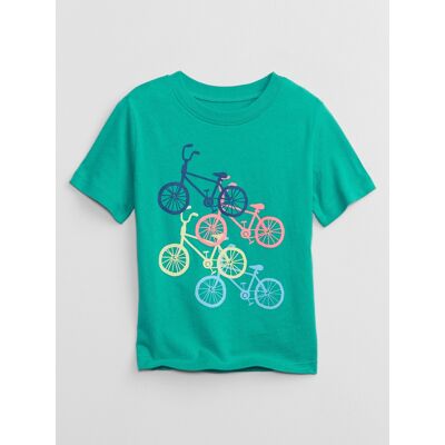 Gap Children'S T-Shirt With Print - Boys Zelená 2yrs Gap Children'S T-Shirt With Print - Boys Zelená 2yrs