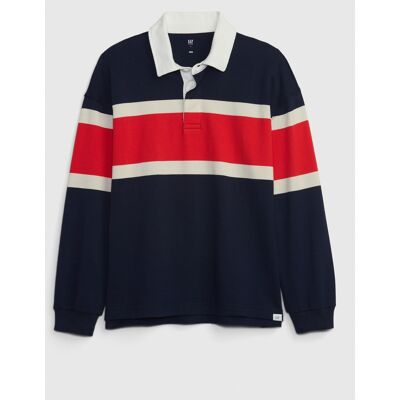 Červeno-Modré Chlapčenské Polo Tričko Gap Čierna Xxl Červeno-Modré Chlapčenské Polo Tričko Gap Čierna Xxl