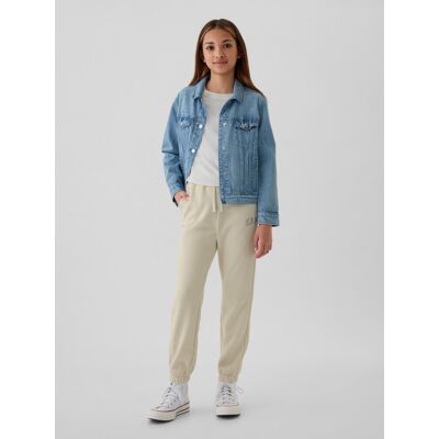 Gap Kids Sweatpants With Logo - Girls Šedá M Gap Kids Sweatpants With Logo - Girls Šedá M