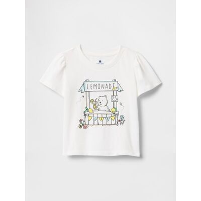 Gap Baby T-Shirt With Mix And Match Print - Girls Biela 2yrs Gap Baby T-Shirt With Mix And Match Print - Girls Biela 2yrs