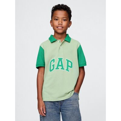 Gap Kids Polo Shirt With Logo - Boys Krémová Xl Gap Kids Polo Shirt With Logo - Boys Krémová Xl