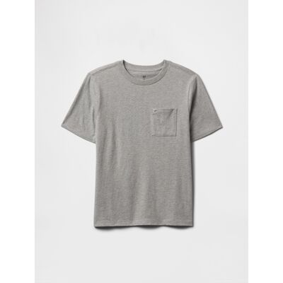 Gap Children'S T-Shirt Pocket - Boys Šedá M Gap Children'S T-Shirt Pocket - Boys Šedá M