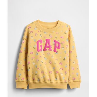 Gap Baby Sweatshirt With Vintagesoft Logo - Girls Žltá 2yrs Gap Baby Sweatshirt With Vintagesoft Logo - Girls Žltá 2yrs