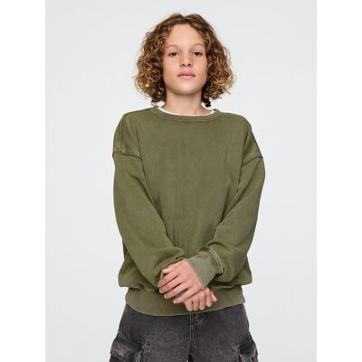 Gap Children'S Sweatshirt - Boys Kaki M Gap Children'S Sweatshirt - Boys Kaki M