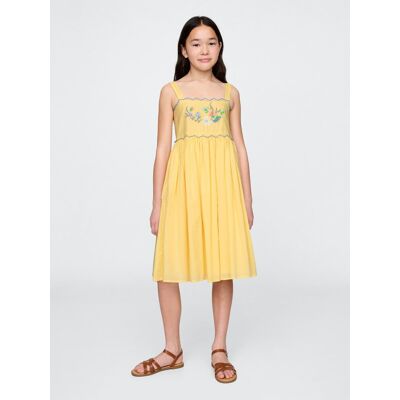 Gap Children'S Midi Dress - Girls Krémová L Gap Children'S Midi Dress - Girls Krémová L