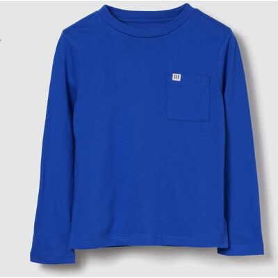 Gap Children'S T-Shirt With Pocket - Boys Modrá Xl Gap Children'S T-Shirt With Pocket - Boys Modrá Xl