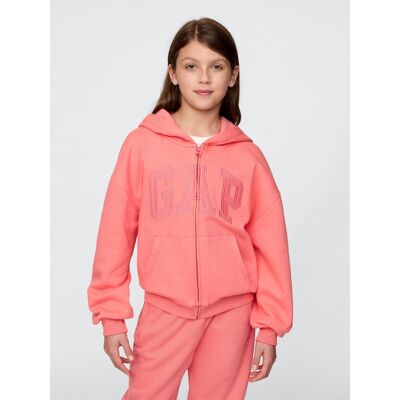 Gap Children'S Oversize Sweatshirt With Logo - Girls Ružová Xl Gap Children'S Oversize Sweatshirt With Logo - Girls Ružová Xl