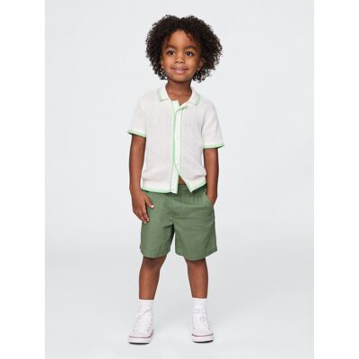 Gap Baby Linen Shorts - Boys Biela 12-18m Gap Baby Linen Shorts - Boys Biela 12-18m