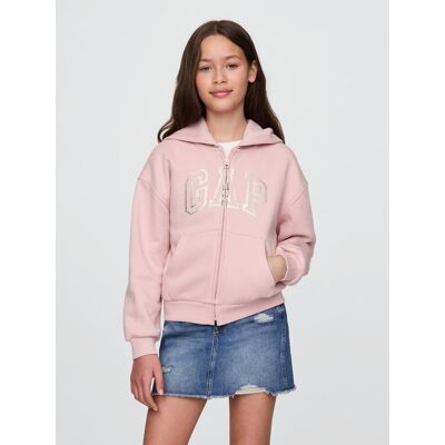 Gap Children'S Sweatshirt With Logo - Girls Modrá L Gap Children'S Sweatshirt With Logo - Girls Modrá L