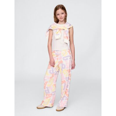 Gap Children'S Wide Sweatpants - Girls Biela L Gap Children'S Wide Sweatpants - Girls Biela L