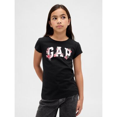 Gap Children'S T-Shirt With Logo - Girls Čierna Xs Gap Children'S T-Shirt With Logo - Girls Čierna Xs