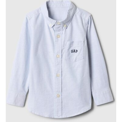 Gap Baby Shirt With Oxford Logo - Boys Biela 5yrs Gap Baby Shirt With Oxford Logo - Boys Biela 5yrs