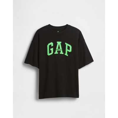 Gap Children'S Oversize T-Shirt Heavyweight Athletic Logo - Boys Čierna Xs Gap Children'S Oversize T-Shirt Heavyweight Athletic Logo - Boys Čierna Xs
