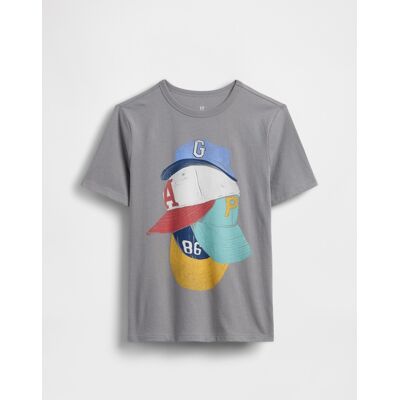 Chlapčenské Tričko Gap S Logom Šedá Xs Chlapčenské Tričko Gap S Logom Šedá Xs