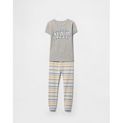 Gap Baby Pajama Set - Boys Šedá 18-24m Gap Baby Pajama Set - Boys Šedá 18-24m