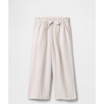 Gap Baby Linen Pants - Girls Šedá 3yrs Gap Baby Linen Pants - Girls Šedá 3yrs