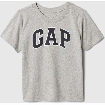 Gap Baby T-Shirt With Logo - Boys Šedá 12-18m Gap Baby T-Shirt With Logo - Boys Šedá 12-18m