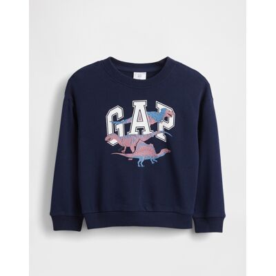 Gap Baby Oversize Sweatshirt - Boys Modrá 2yrs Gap Baby Oversize Sweatshirt - Boys Modrá 2yrs