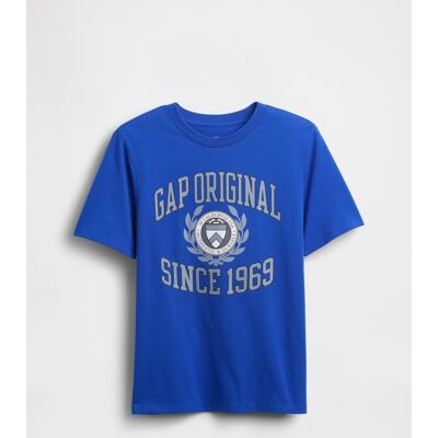 Gap Children'S T-Shirt With Logo - Boys Modrá Xs Gap Children'S T-Shirt With Logo - Boys Modrá Xs