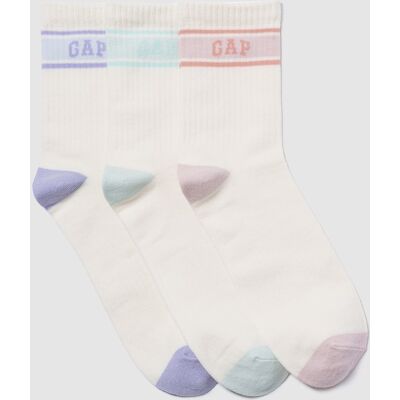 Gap 3 Pairs Kids' Socks - Girls Biela M Gap 3 Pairs Kids' Socks - Girls Biela M