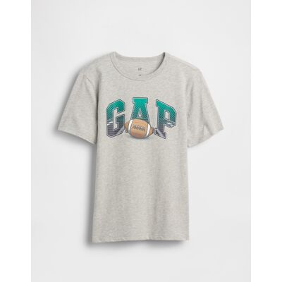 Detské Tričko Gap S Logom Šedá Xs Detské Tričko Gap S Logom Šedá Xs