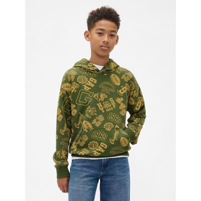 Gap Children'S Sweatshirt With Logo - Boys Modrá M Gap Children'S Sweatshirt With Logo - Boys Modrá M