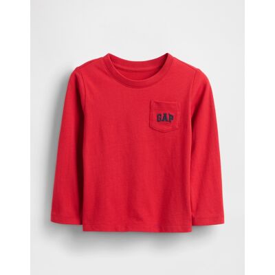 Gap Baby T-Shirt With Pocket - Boys Červená 12-18m Gap Baby T-Shirt With Pocket - Boys Červená 12-18m