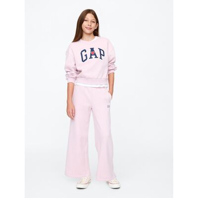 Gap Children'S Wide Sweatpants - Girls Biela M Gap Children'S Wide Sweatpants - Girls Biela M