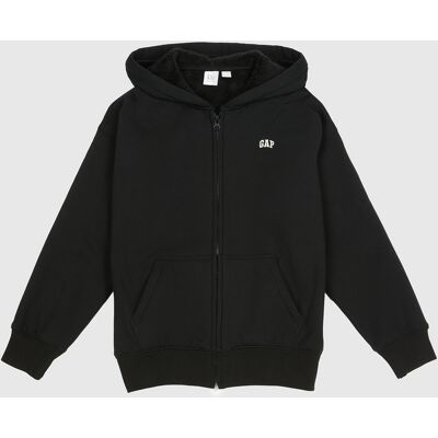 Gap Children'S Insulated Sherpa Sweatshirt - Boys Čierna L Gap Children'S Insulated Sherpa Sweatshirt - Boys Čierna L