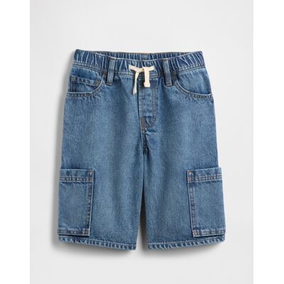 Gap Kids' Denim Cargo Shorts - Boys Modrá Xs Gap Kids' Denim Cargo Shorts - Boys Modrá Xs