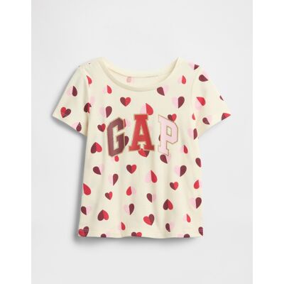 Gap Baby T-Shirt With Logo - Girls Krémová 2yrs Gap Baby T-Shirt With Logo - Girls Krémová 2yrs