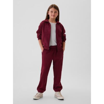 Gap Kids Sweatpants With Logo - Girls Tmavočervená M Gap Kids Sweatpants With Logo - Girls Tmavočervená M