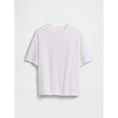 Gap Oversize Tričko Pre Chlapcov S Logom Biela M Gap Oversize Tričko Pre Chlapcov S Logom Biela M