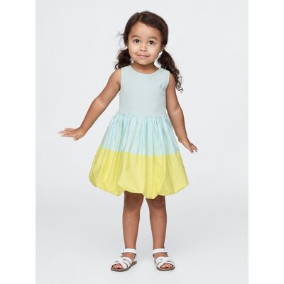 Gap Baby Balloon Dress - Girls Tyrkysová 3yrs Gap Baby Balloon Dress - Girls Tyrkysová 3yrs