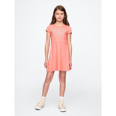 Gap Children'S Dress With Logo - Girls Ružová Xl Gap Children'S Dress With Logo - Girls Ružová Xl