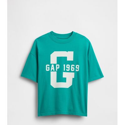 Gap Children'S T-Shirt With Logo - Boys Biela M Gap Children'S T-Shirt With Logo - Boys Biela M